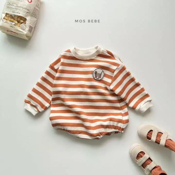 Mos Bebe - Korean Baby Fashion - #onlinebabyshop - Pero Patch Bodysuit - 4