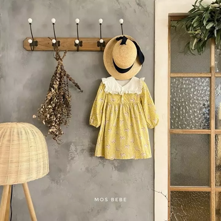 Mos Bebe - Korean Children Fashion - #Kfashion4kids - V Luna One-piece - 2