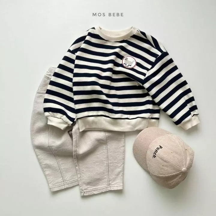Mos Bebe - Korean Children Fashion - #childofig - Stitch Pants - 10