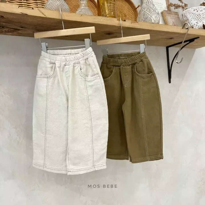 Mos Bebe - Korean Children Fashion - #childrensboutique - Stitch Pants - 12