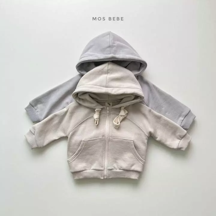 Mos Bebe - Korean Children Fashion - #designkidswear - Round Hoody Jumper