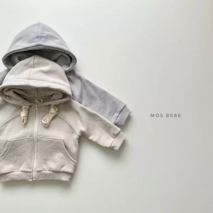 Mos Bebe - Korean Children Fashion - #discoveringself - Round Hoody Jumper - 2