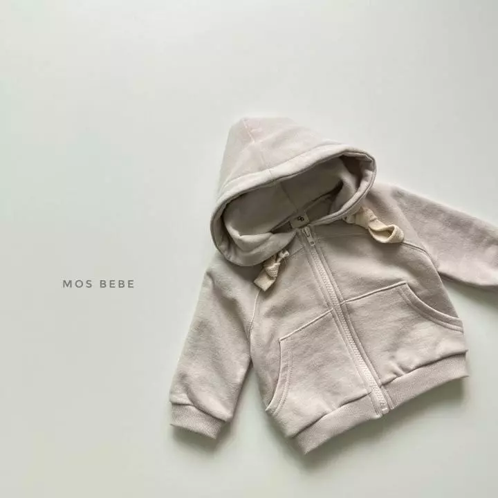 Mos Bebe - Korean Children Fashion - #fashionkids - Round Hoody Jumper - 3