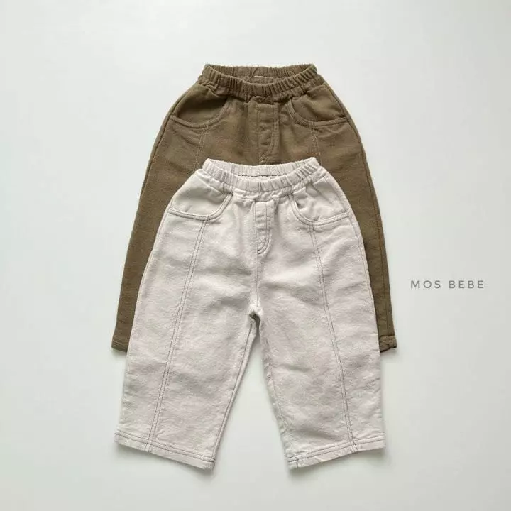 Mos Bebe - Korean Children Fashion - #fashionkids - Stitch Pants