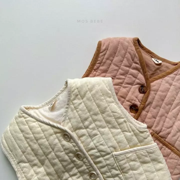 Mos Bebe - Korean Children Fashion - #kidsshorts - Daily Vest - 6