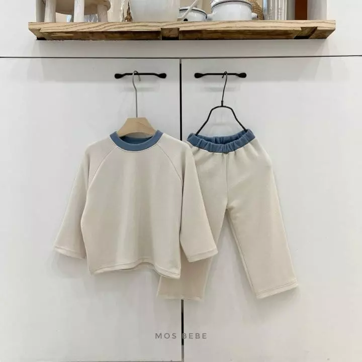 Mos Bebe - Korean Children Fashion - #magicofchildhood - Daily Color Top Bottom Set - 5