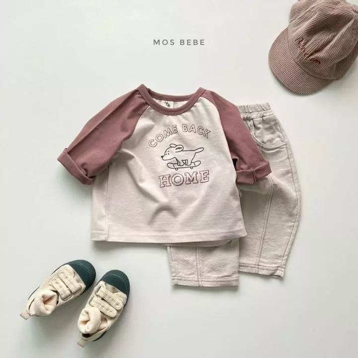 Mos Bebe - Korean Children Fashion - #minifashionista - Stitch Pants - 8