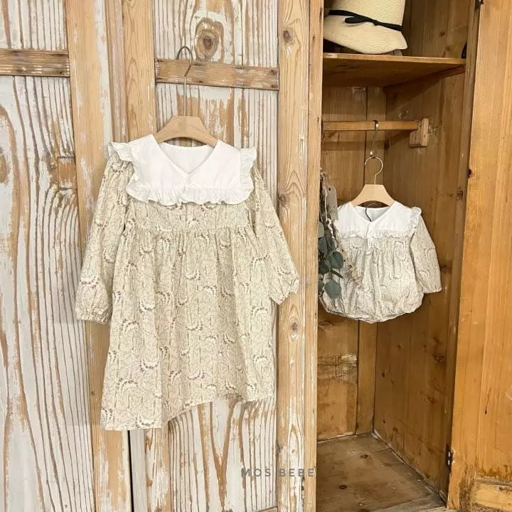 Mos Bebe - Korean Children Fashion - #prettylittlegirls - V Luna One-piece - 6
