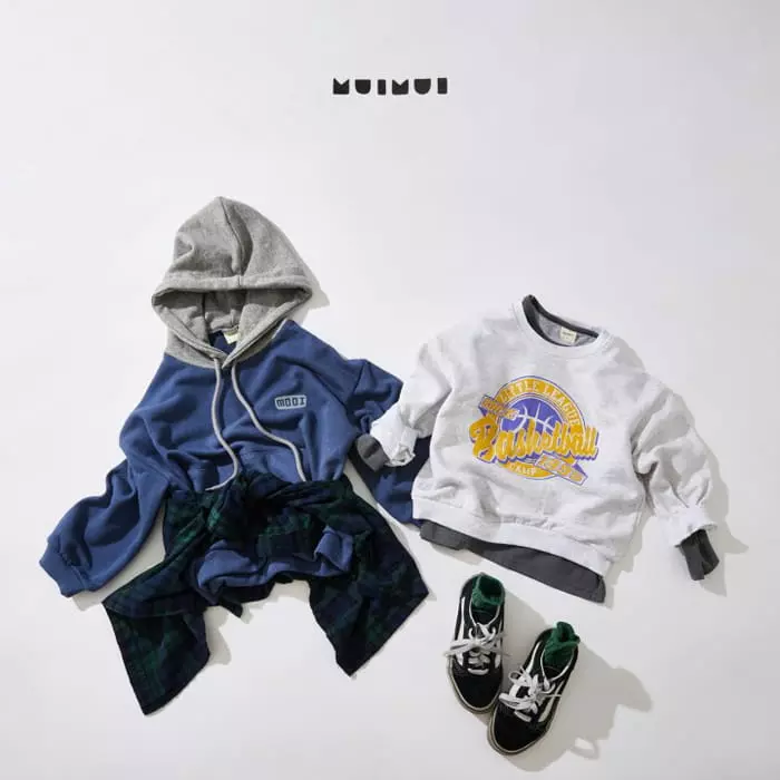 Mui Mui - Korean Children Fashion - #magicofchildhood - Color Hoody - 2