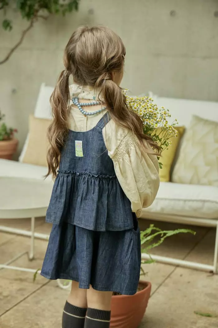Mumunbaba - Korean Children Fashion - #Kfashion4kids - Everywhere Denim Vest