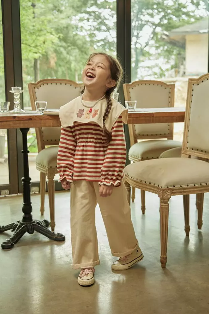 Mumunbaba - Korean Children Fashion - #Kfashion4kids - Sailor Bear Tee - 6