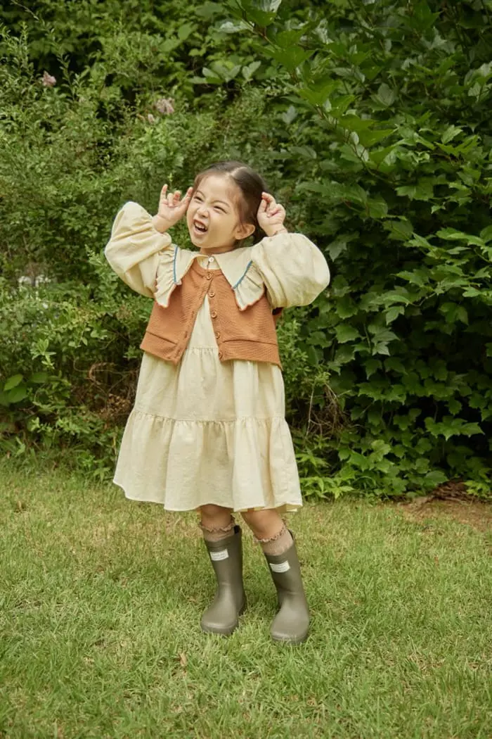 Mumunbaba - Korean Children Fashion - #childofig - Smile One-pice - 6