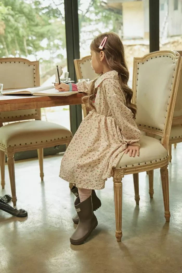 Mumunbaba - Korean Children Fashion - #fashionkids - Red Bean One-piece - 12