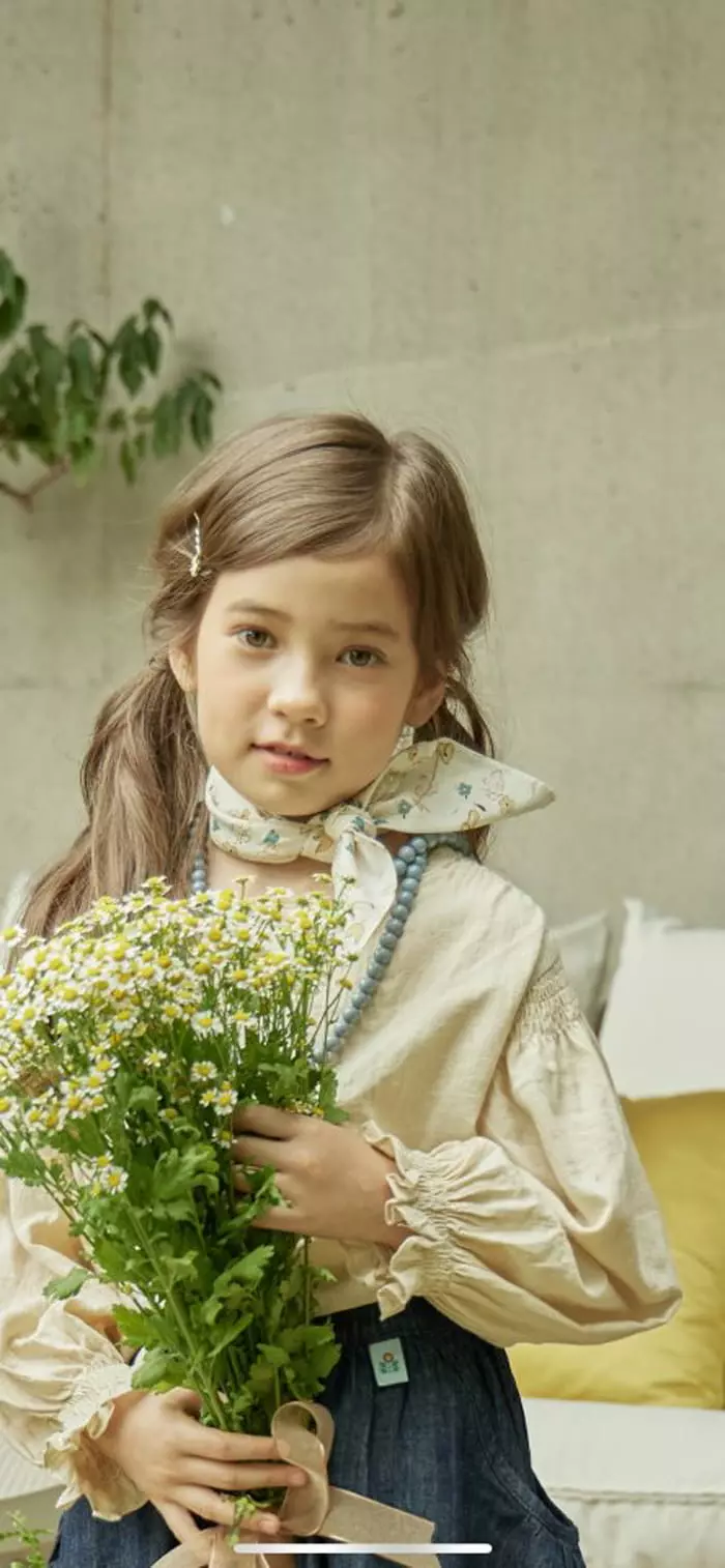 Mumunbaba - Korean Children Fashion - #kidzfashiontrend - Square Blouse - 2