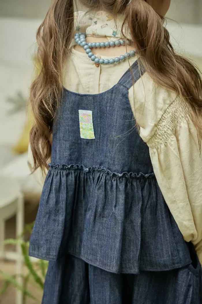 Mumunbaba - Korean Children Fashion - #littlefashionista - Everywhere Denim Vest - 2
