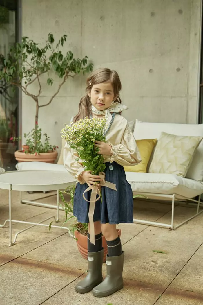 Mumunbaba - Korean Children Fashion - #Kfashion4kids - Square Blouse - 4