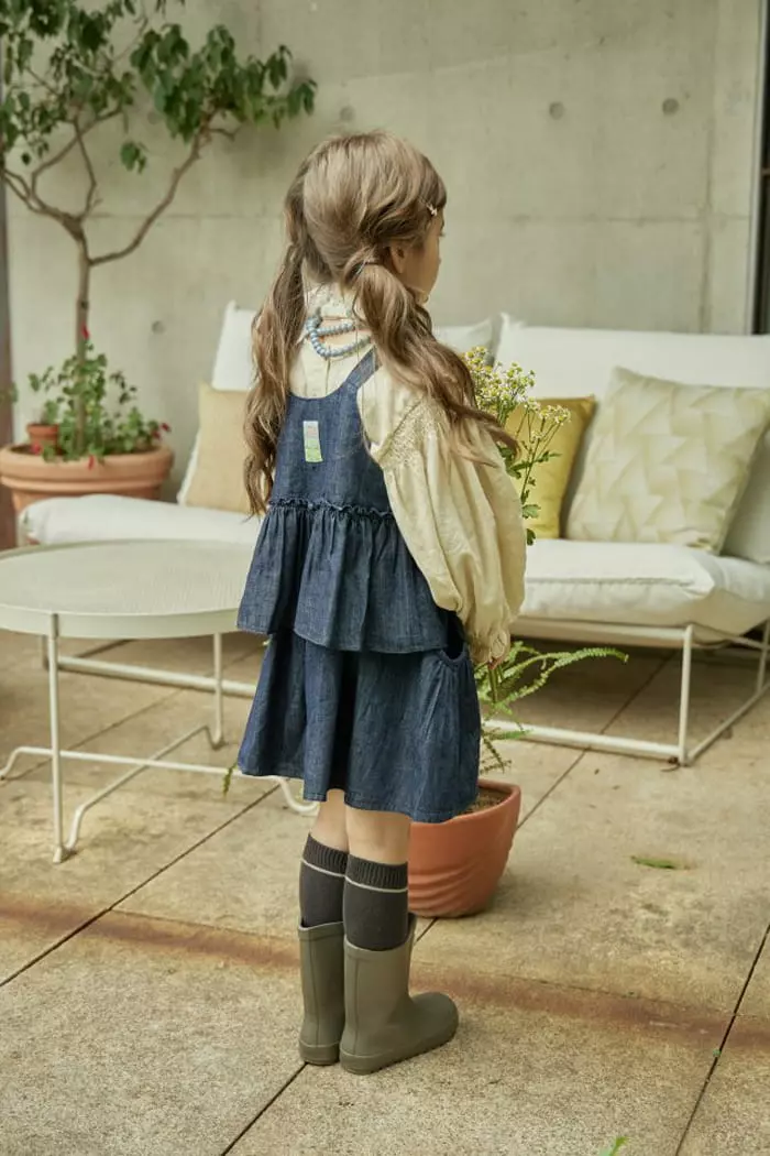 Mumunbaba - Korean Children Fashion - #magicofchildhood - Everywhere Denim Vest - 4