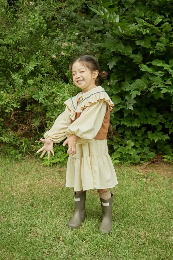 Mumunbaba - Korean Children Fashion - #minifashionista - Smile One-pice