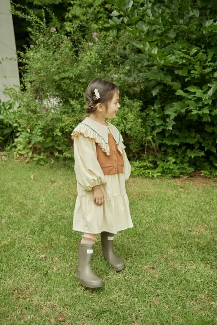 Mumunbaba - Korean Children Fashion - #todddlerfashion - Smile One-pice - 3