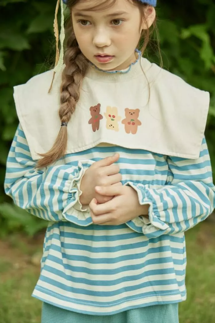 Mumunbaba - Korean Children Fashion - #todddlerfashion - Sailor Bear Tee - 11