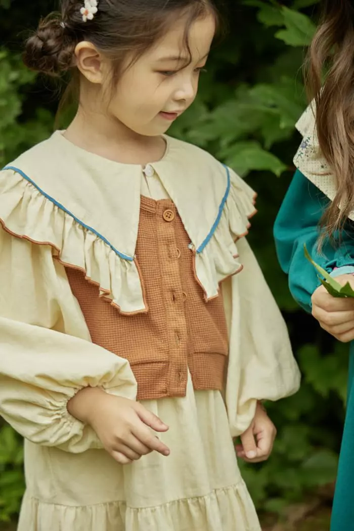 Mumunbaba - Korean Children Fashion - #todddlerfashion - Smile One-pice - 4