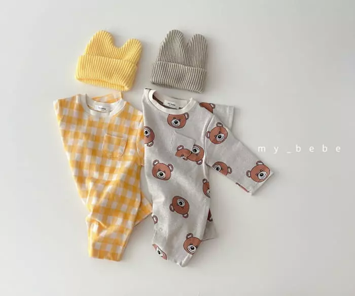 My Bebe - Korean Baby Fashion - #babyboutique - Jacquard Bodysuit - 2