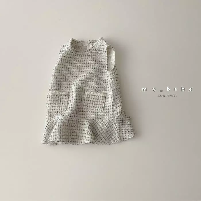 My Bebe - Korean Baby Fashion - #babyboutique - Twid One-piece - 6