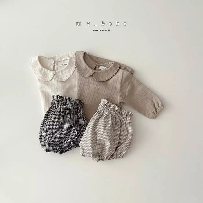 My Bebe - Korean Baby Fashion - #babyfashion - Bdovy Bloomer Set - 2