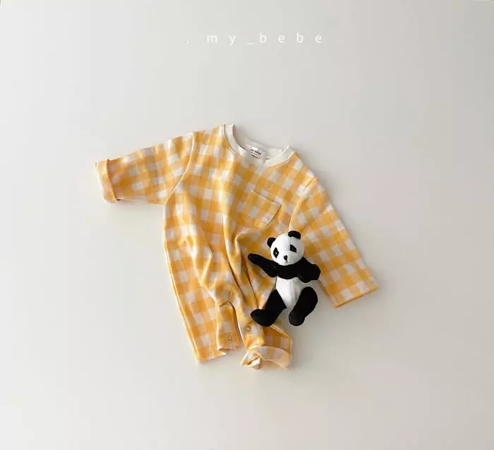 My Bebe - Korean Baby Fashion - #babyfever - Jacquard Bodysuit - 6