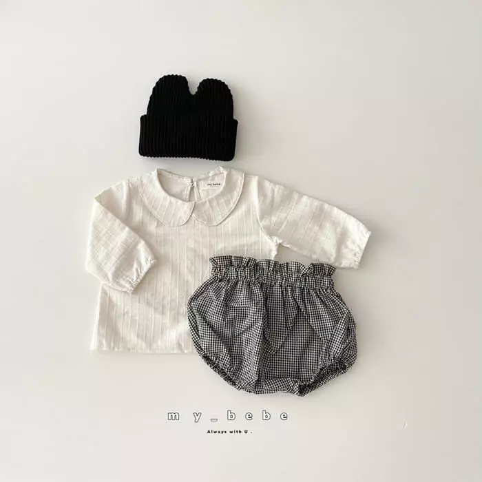 My Bebe - Korean Baby Fashion - #babyfever - Bdovy Bloomer Set - 3