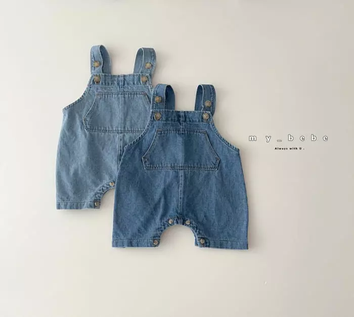 My Bebe - Korean Baby Fashion - #babyfever - Bebe Denim Dungarees