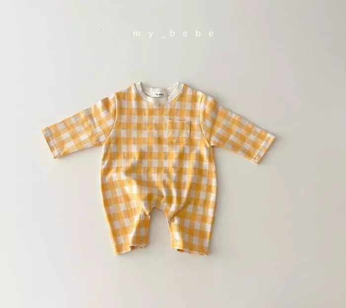 My Bebe - Korean Baby Fashion - #babygirlfashion - Jacquard Bodysuit - 7