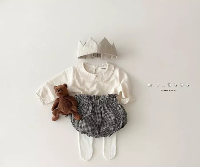 My Bebe - Korean Baby Fashion - #babyfever - Bdovy Bloomer Set - 4