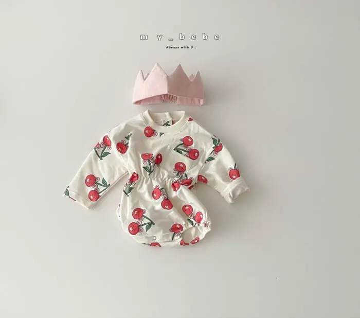 My Bebe - Korean Baby Fashion - #babylifestyle - Paint Banding Bodysuit - 7