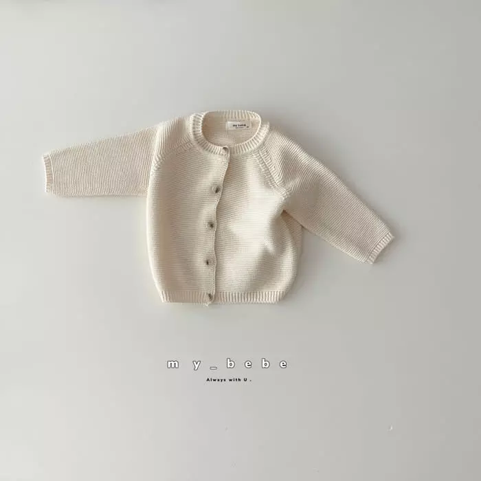 My Bebe - Korean Baby Fashion - #babyoutfit - Best Yangdu Cardigan - 4