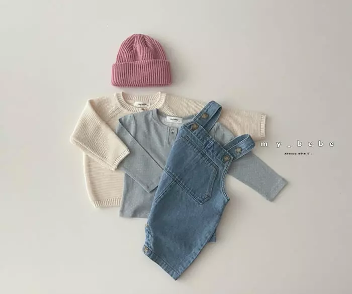 My Bebe - Korean Baby Fashion - #babywear - bebe Dot Danjak Tee - 9