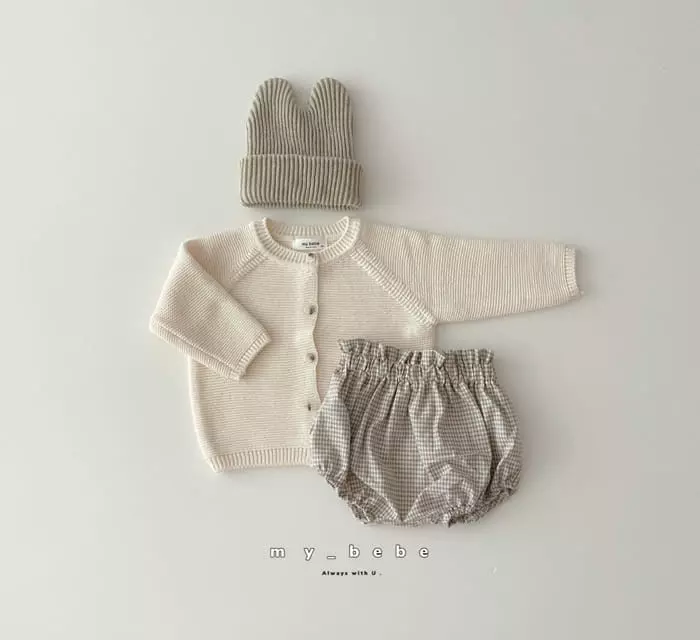 My Bebe - Korean Baby Fashion - #onlinebabyshop - Bdovy Bloomer Set - 12