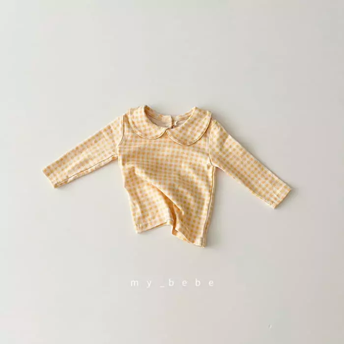 My Bebe - Korean Baby Fashion - #onlinebabyshop - Autumn Collar Tee - 11
