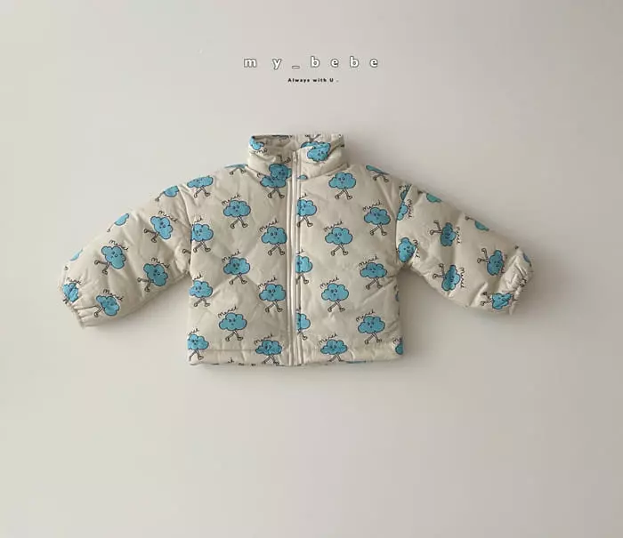 My Bebe - Korean Children Fashion - #Kfashion4kids - Cloud Bonding Jumper - 3