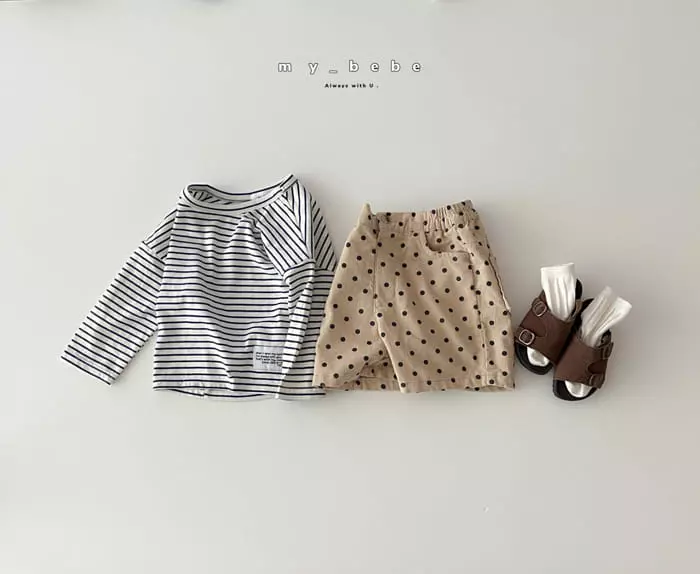My Bebe - Korean Children Fashion - #childofig - Dot Shorts - 7