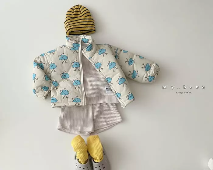 My Bebe - Korean Children Fashion - #childofig - Stripes Beanie - 6