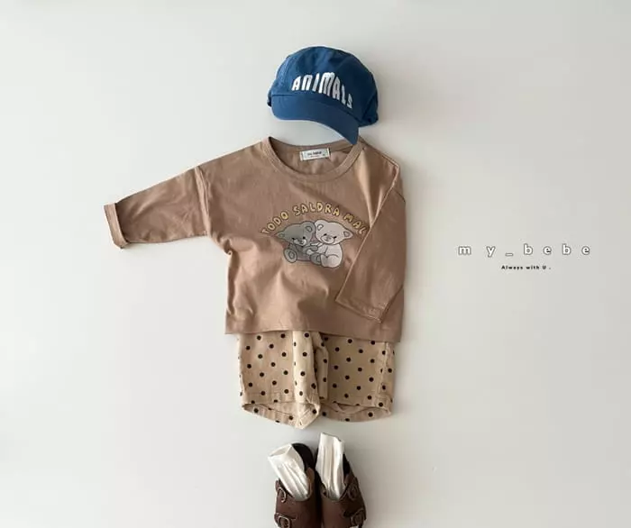 My Bebe - Korean Children Fashion - #childrensboutique - Dot Shorts - 9