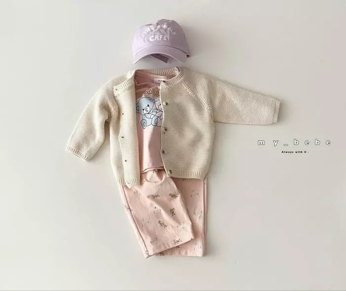 My Bebe - Korean Children Fashion - #designkidswear - Bear Pumpkin Pants - 11