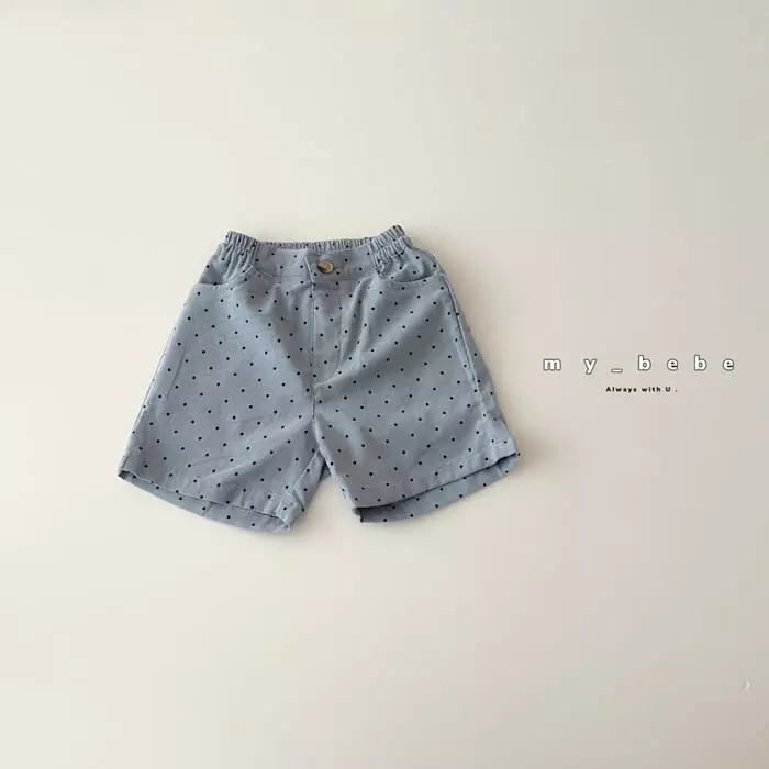 My Bebe - Korean Children Fashion - #designkidswear - Dot Shorts - 10