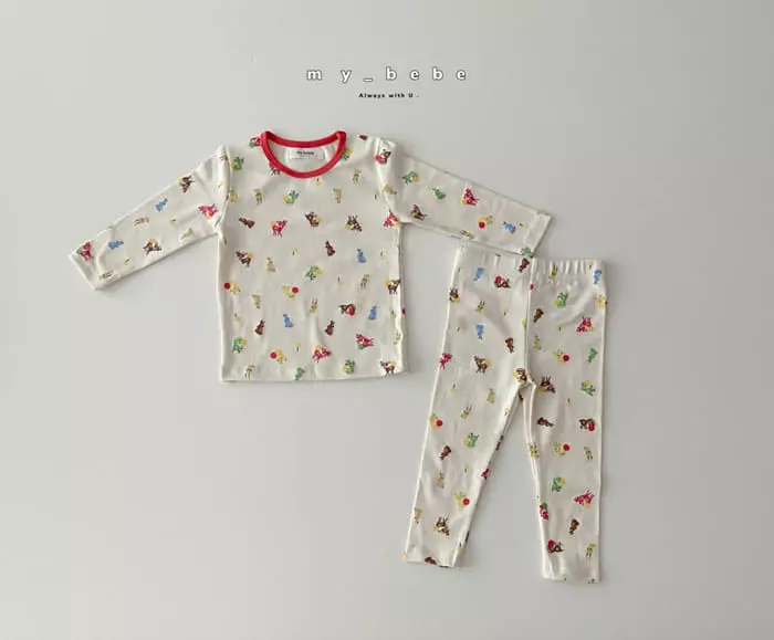 My Bebe - Korean Children Fashion - #designkidswear - Easywear Set - 7