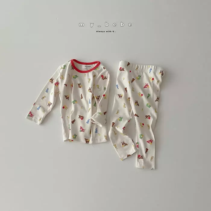 My Bebe - Korean Children Fashion - #discoveringself - Easywear Set - 8