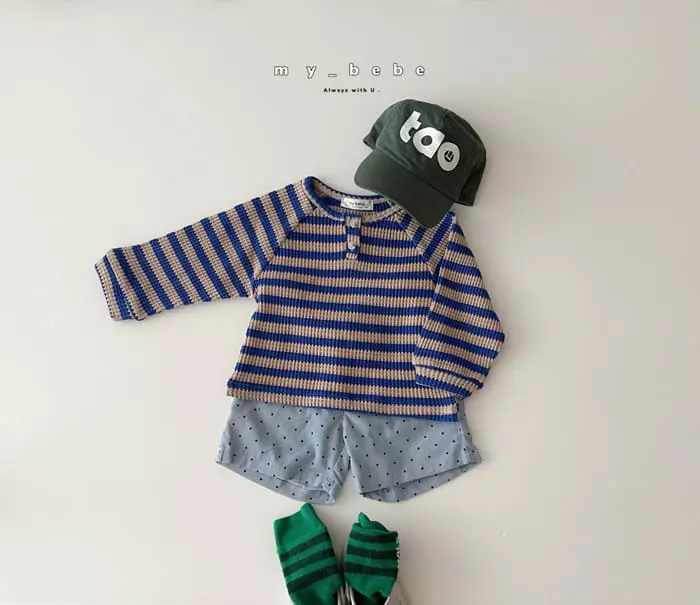 My Bebe - Korean Children Fashion - #fashionkids - Dot Shorts - 12