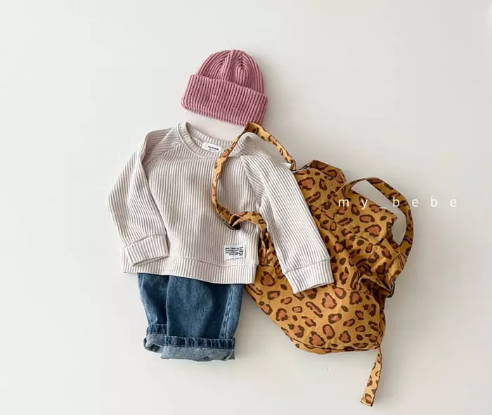 My Bebe - Korean Children Fashion - #fashionkids - Waffle Shorts Set - 6