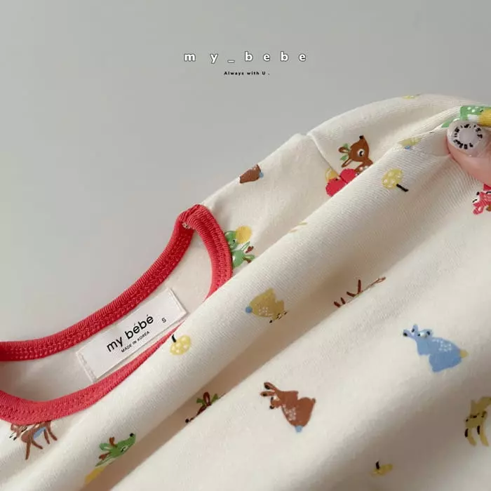 My Bebe - Korean Children Fashion - #kidsshorts - Easywear Set - 10