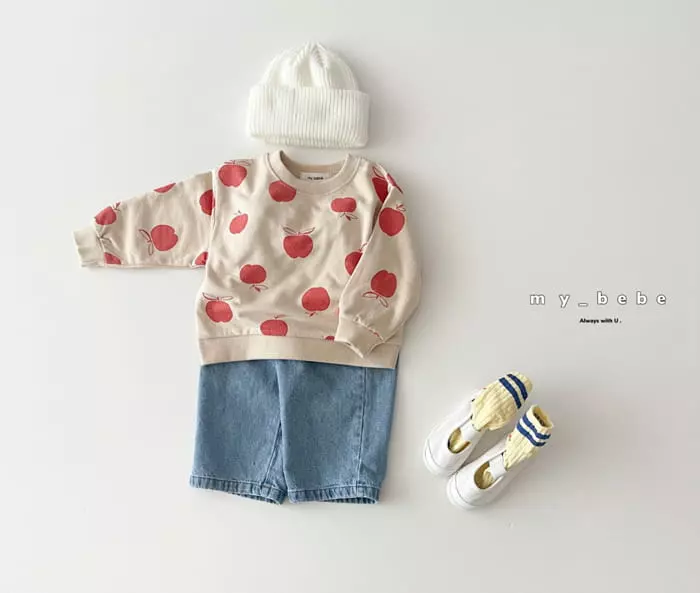 My Bebe - Korean Children Fashion - #littlefashionista - Paint Sweatshirt - 5